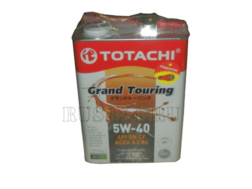 Масло моторное (TOTACHI) 5w-40  (синтетика) 4 литра 